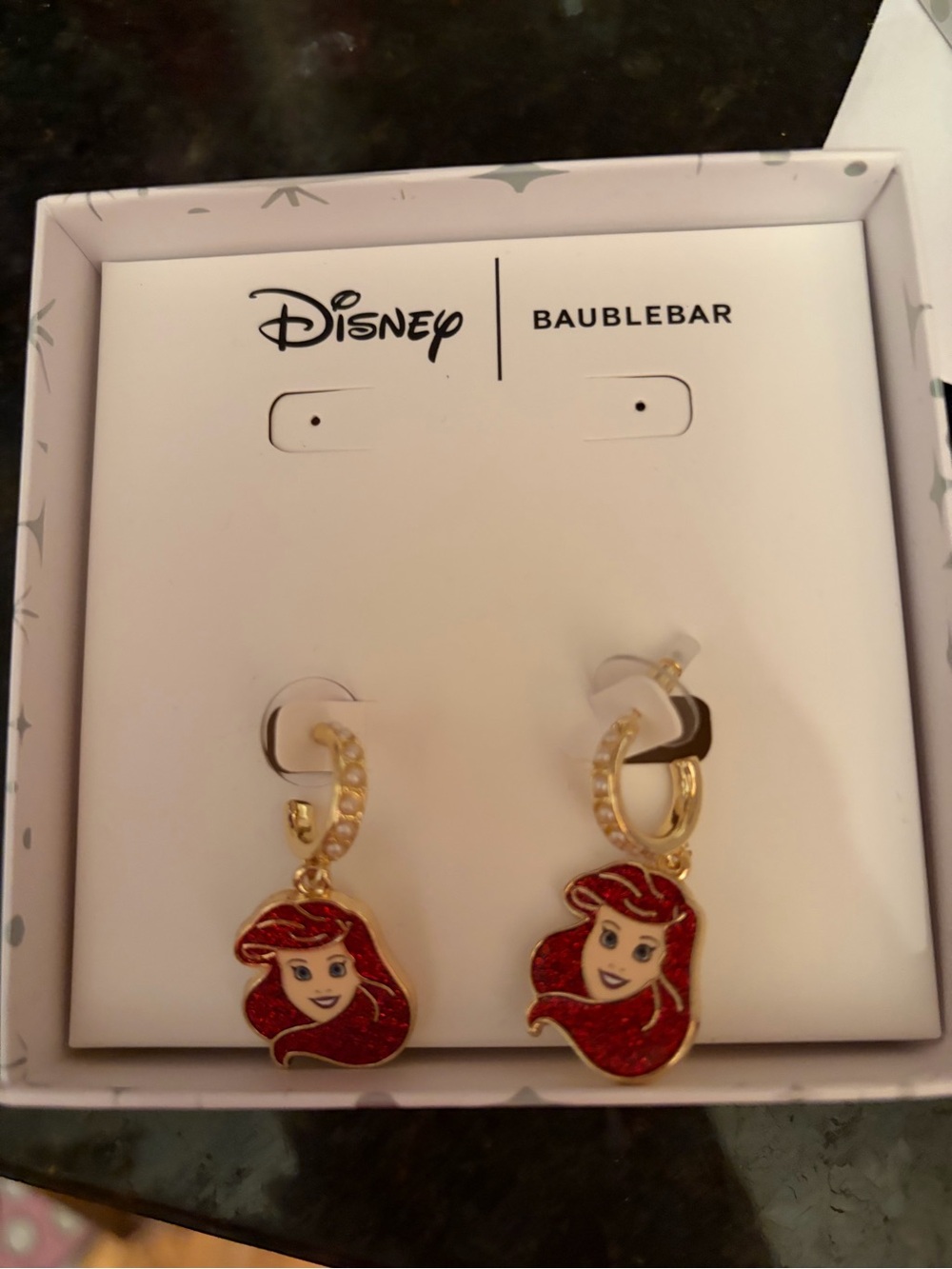 Disney BaubleBar Ariel little mermaid earrings